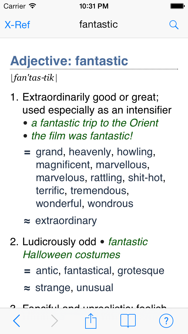 WordWeb Dictionary word lookup
