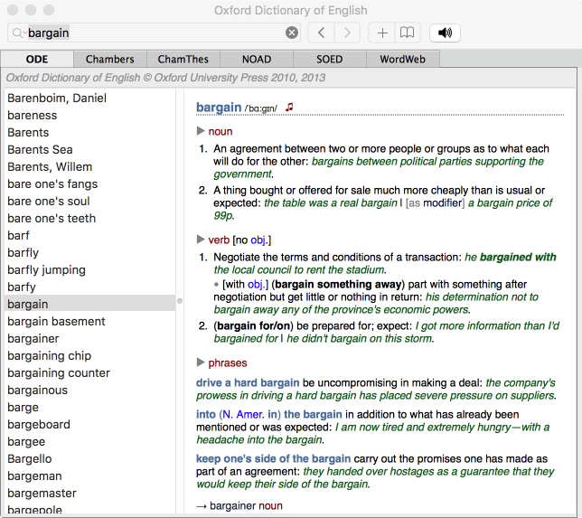 Dictionary For Mac Os